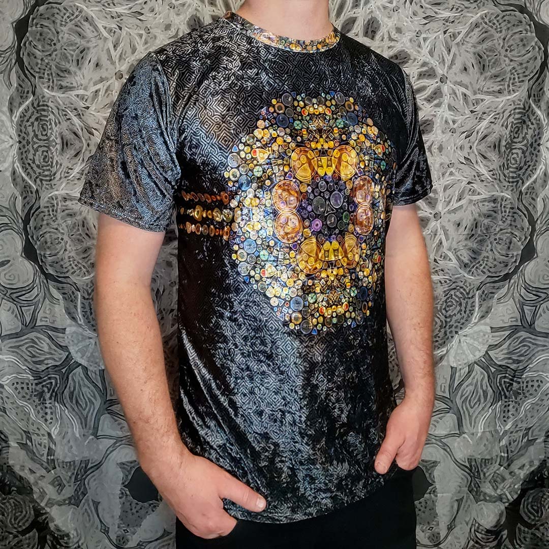 Diatom Crushed Velvet T-Shirt