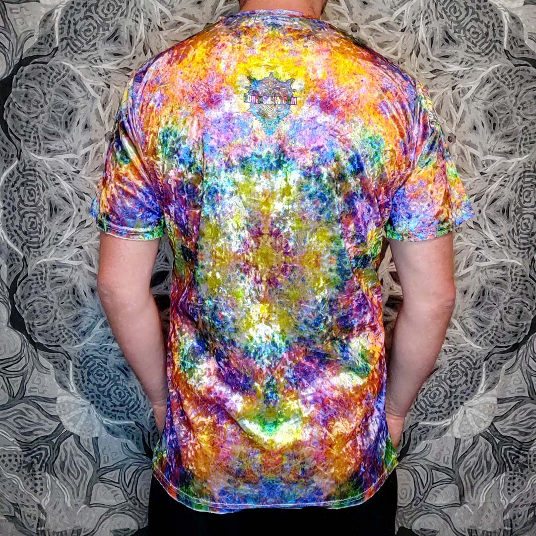 Stealie Seed of Life Crushed Velvet T-Shirt