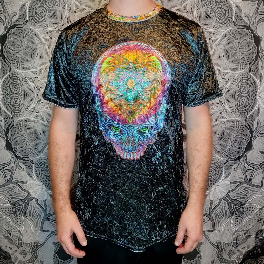 Stealie Your Heart Crushed Velvet T-Shirt