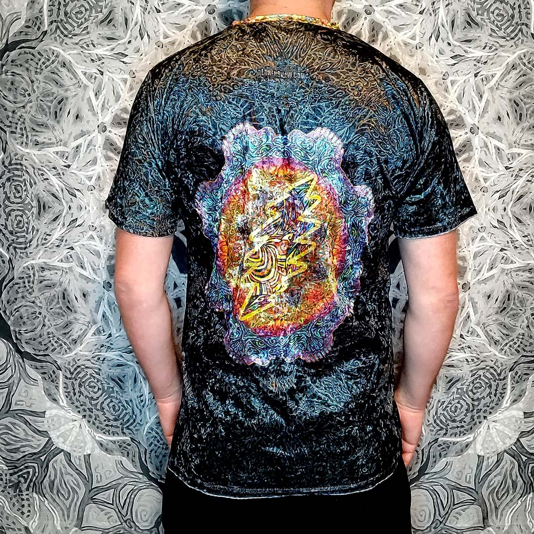 Stealie Your Heart Crushed Velvet T-Shirt