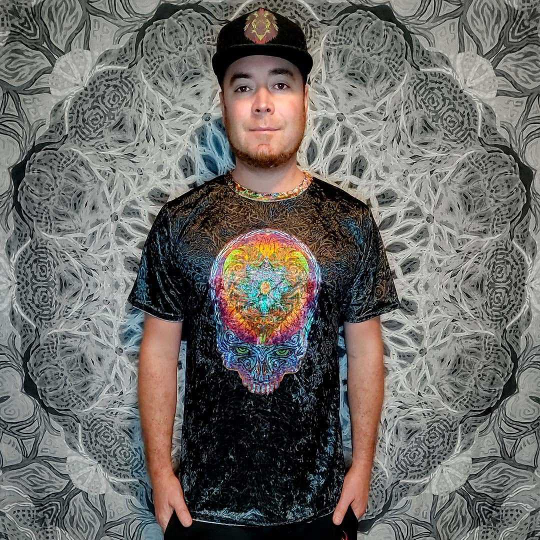 Stealie Your Heart Crushed Velvet T-Shirt