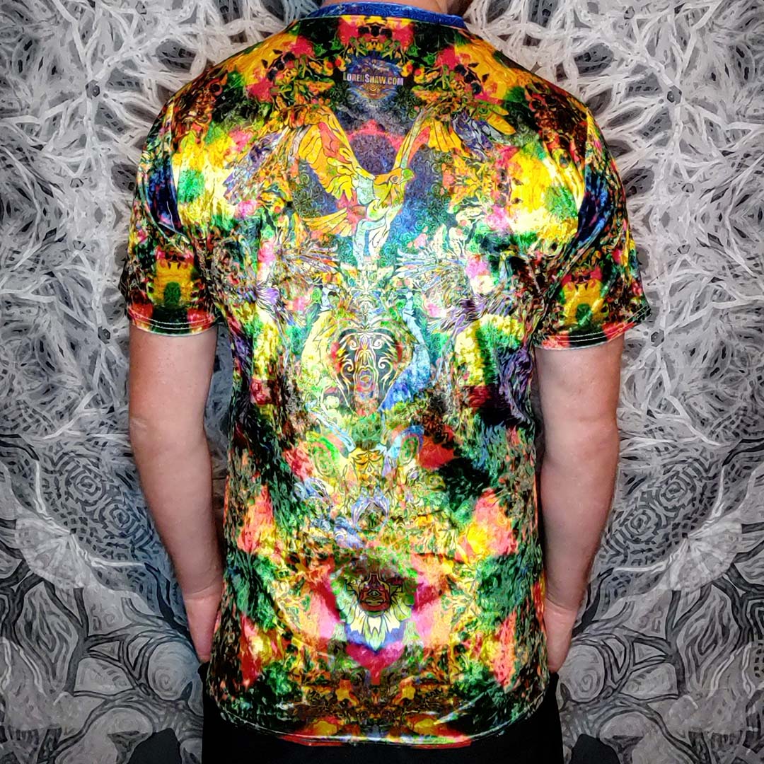 PNW Totem Pole Crushed Velvet T-Shirt