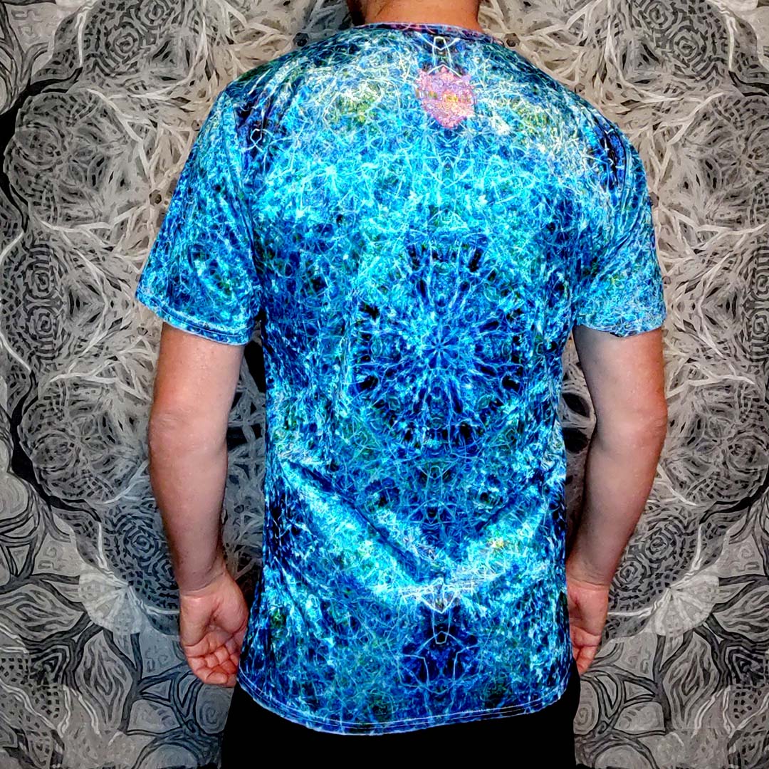 Electric Owl Crushed Velvet T-Shirt