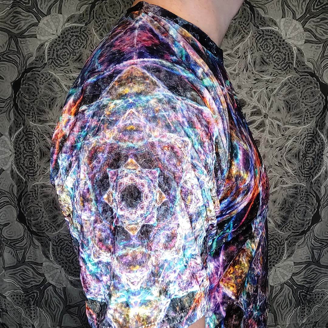 Veil Nebula Blastoff Crushed Velvet T-Shirt