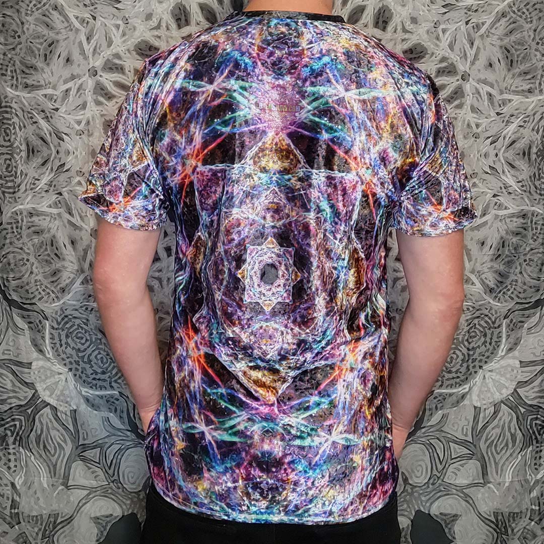 Veil Nebula Blastoff Crushed Velvet T-Shirt
