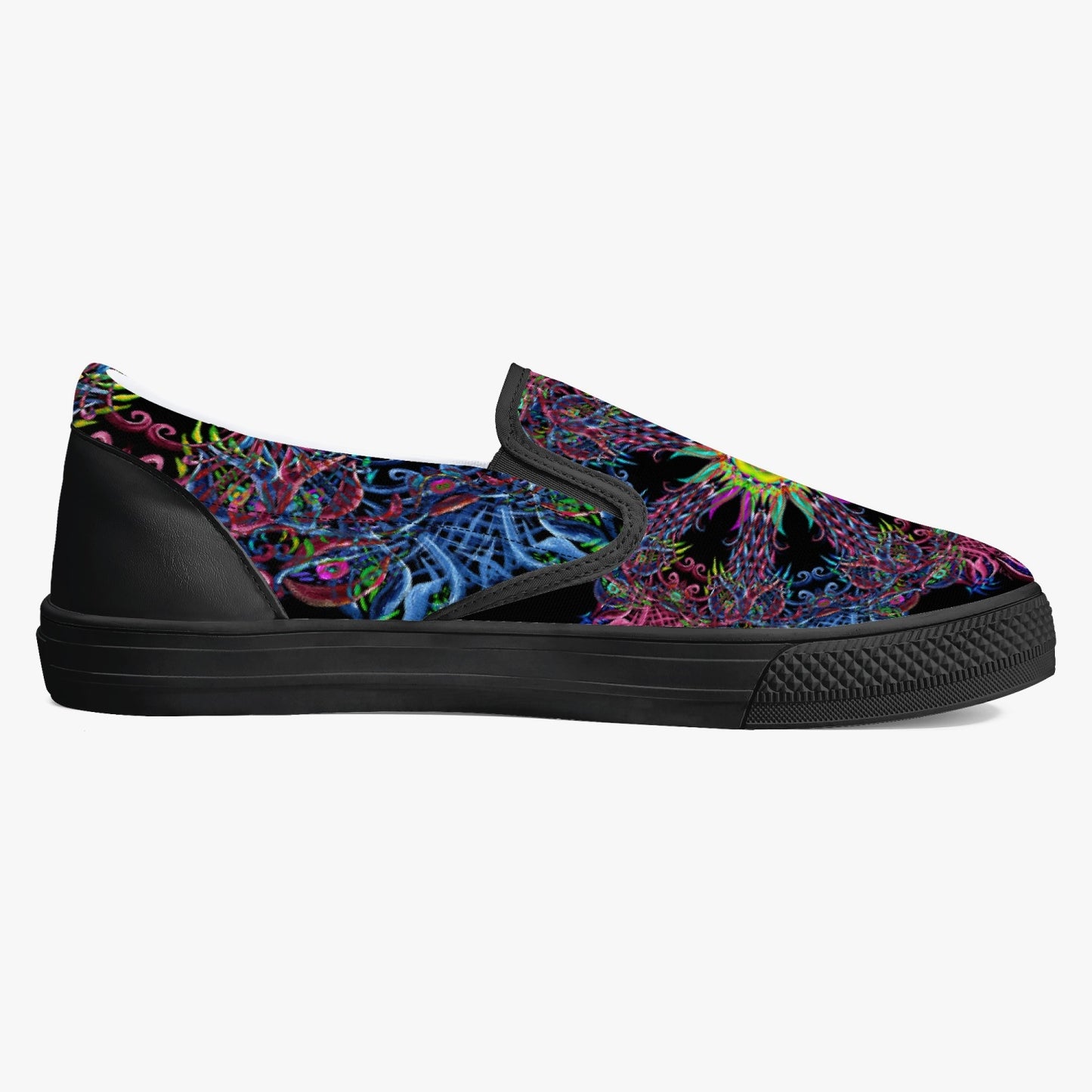 Black Phoenix Slip-On Shoes