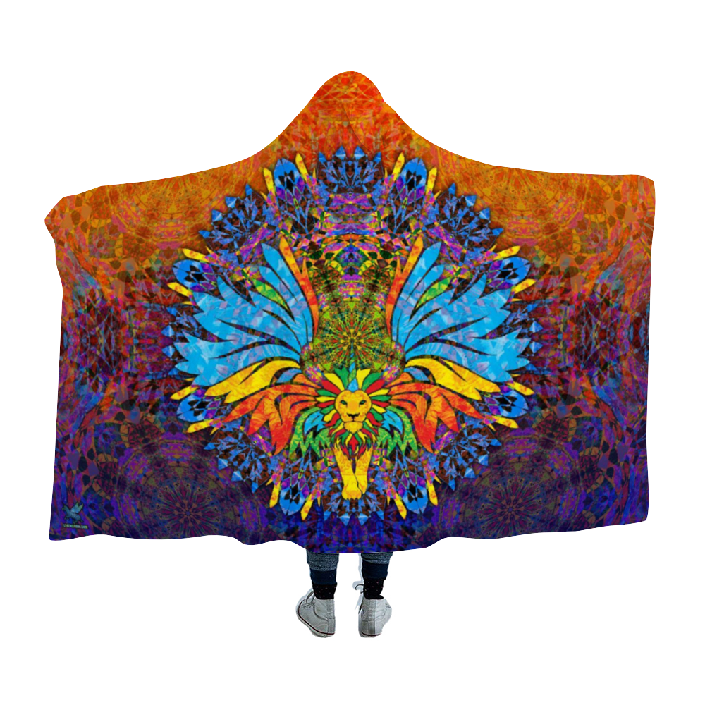 Unilioncorn Hooded Blanket Cloak