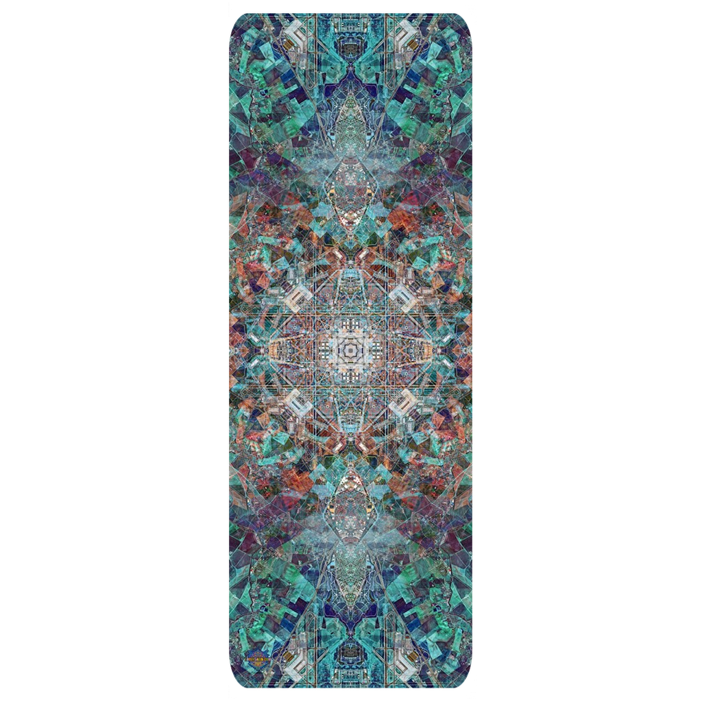Seville Mandala Natural Tree Rubber Yoga Mat