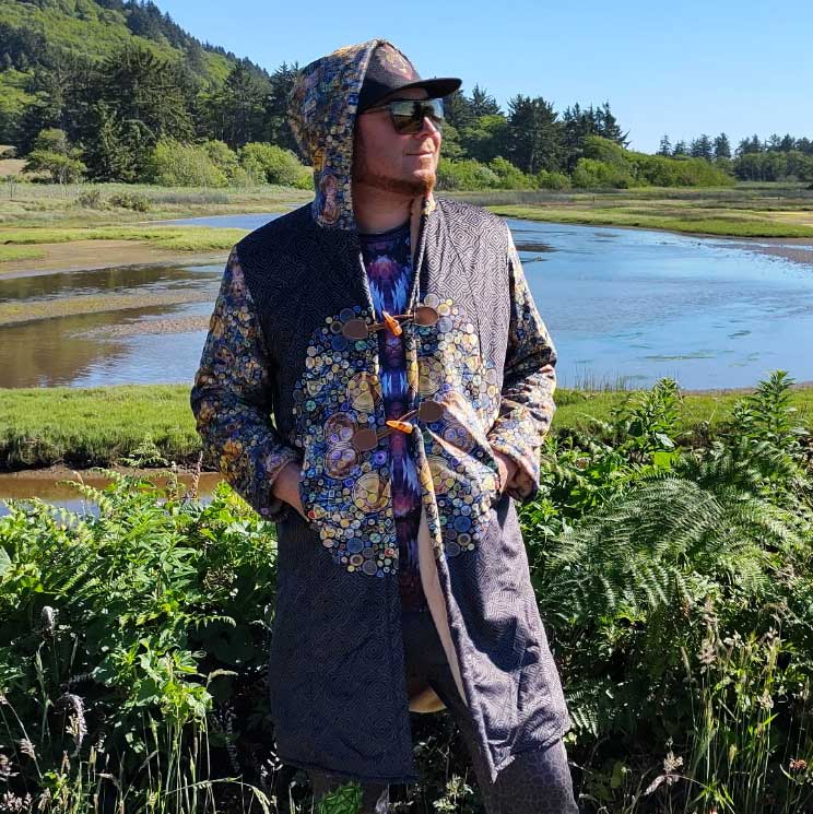 Diatom Festival Cloak