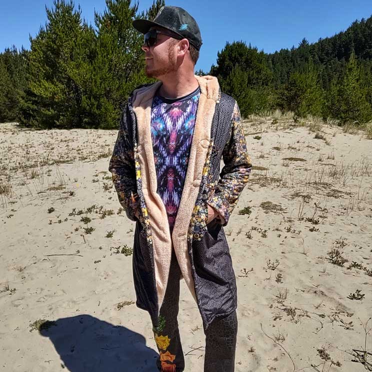 Diatom Festival Cloak