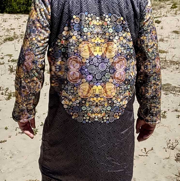 Diatom Festival Cloak