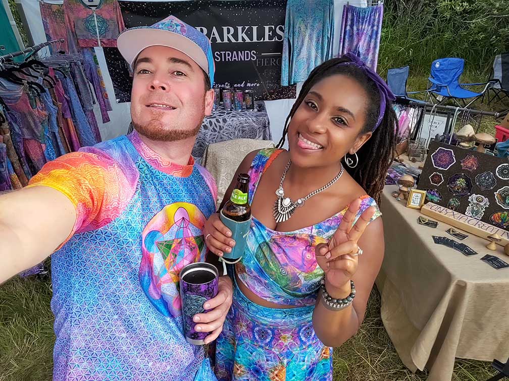 Butterfly Mandala Split Back Mini Dress
