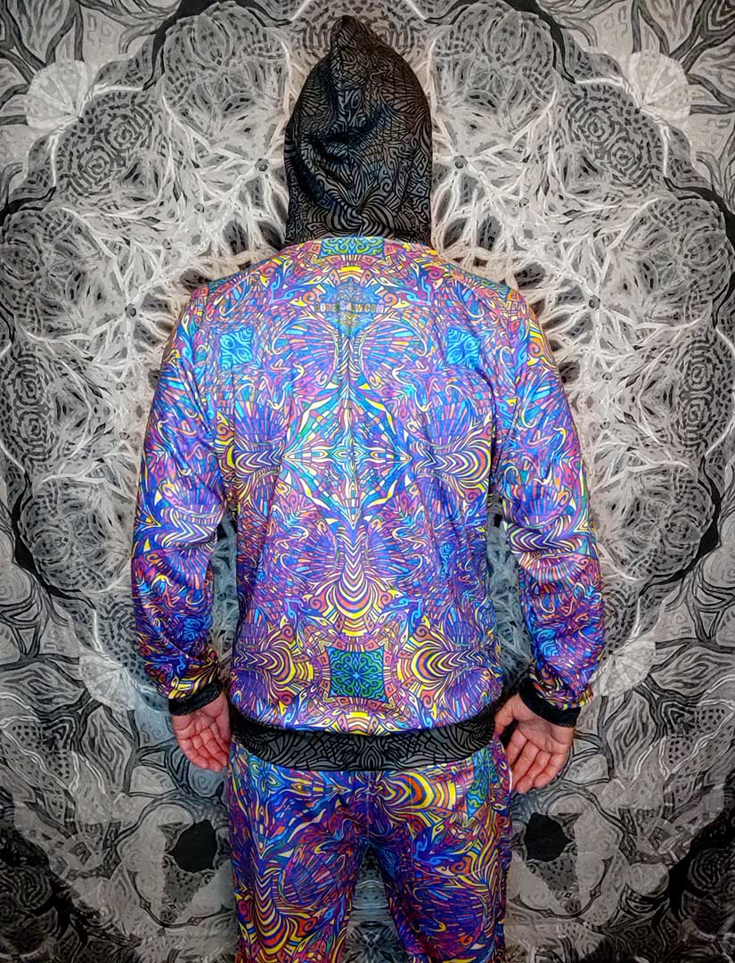 Torus Energy Field Zip Up Hoodie