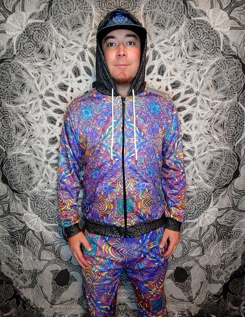 Torus Energy Field Zip Up Hoodie
