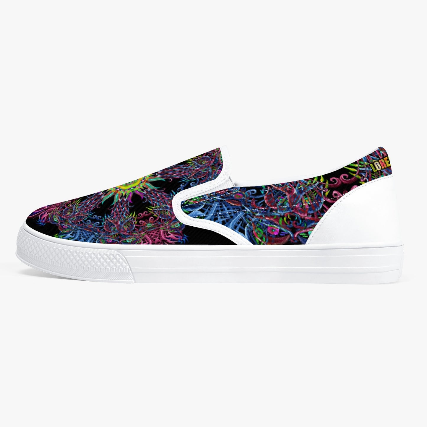 Black Phoenix Slip-On Shoes