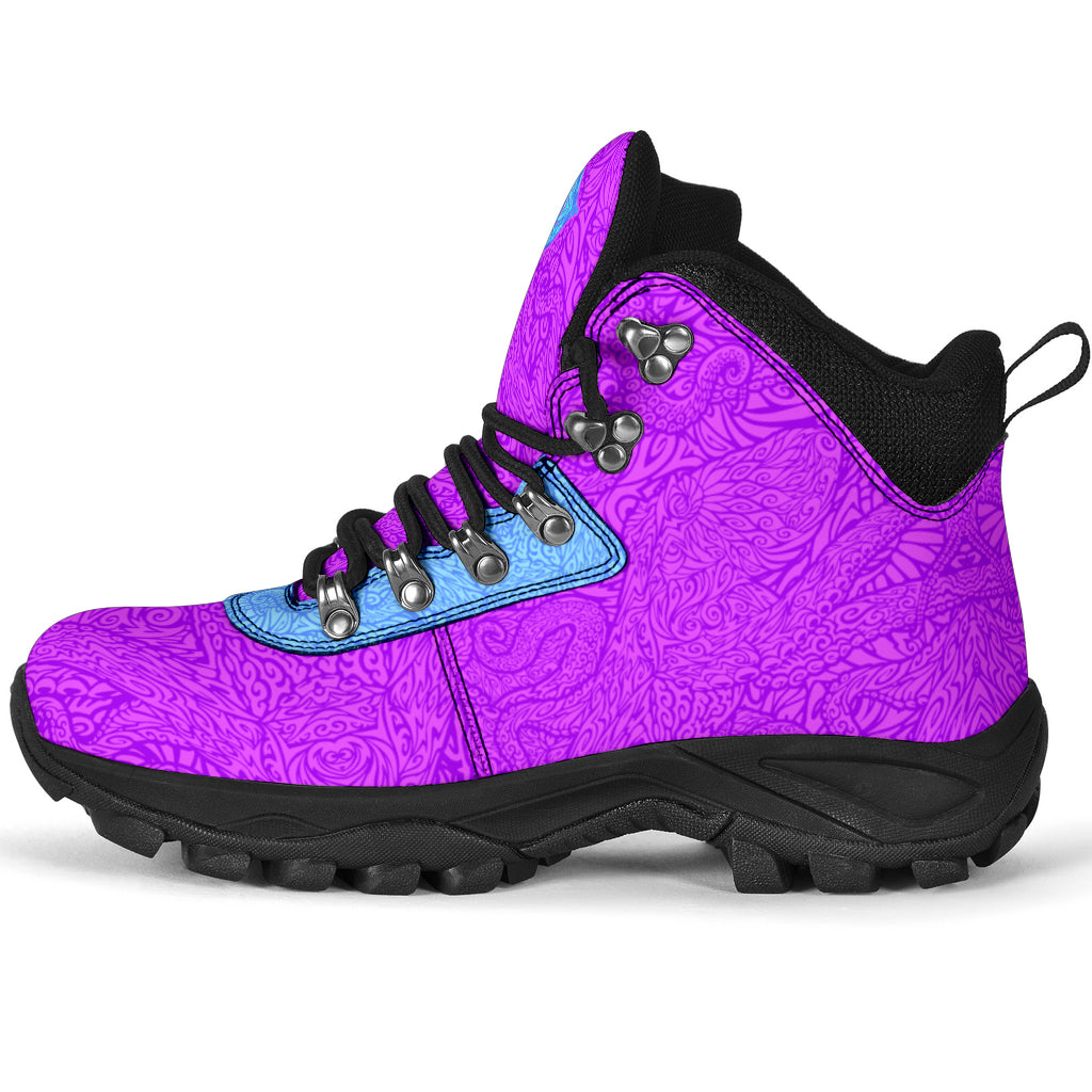 Pink Octopus Alpine Boots