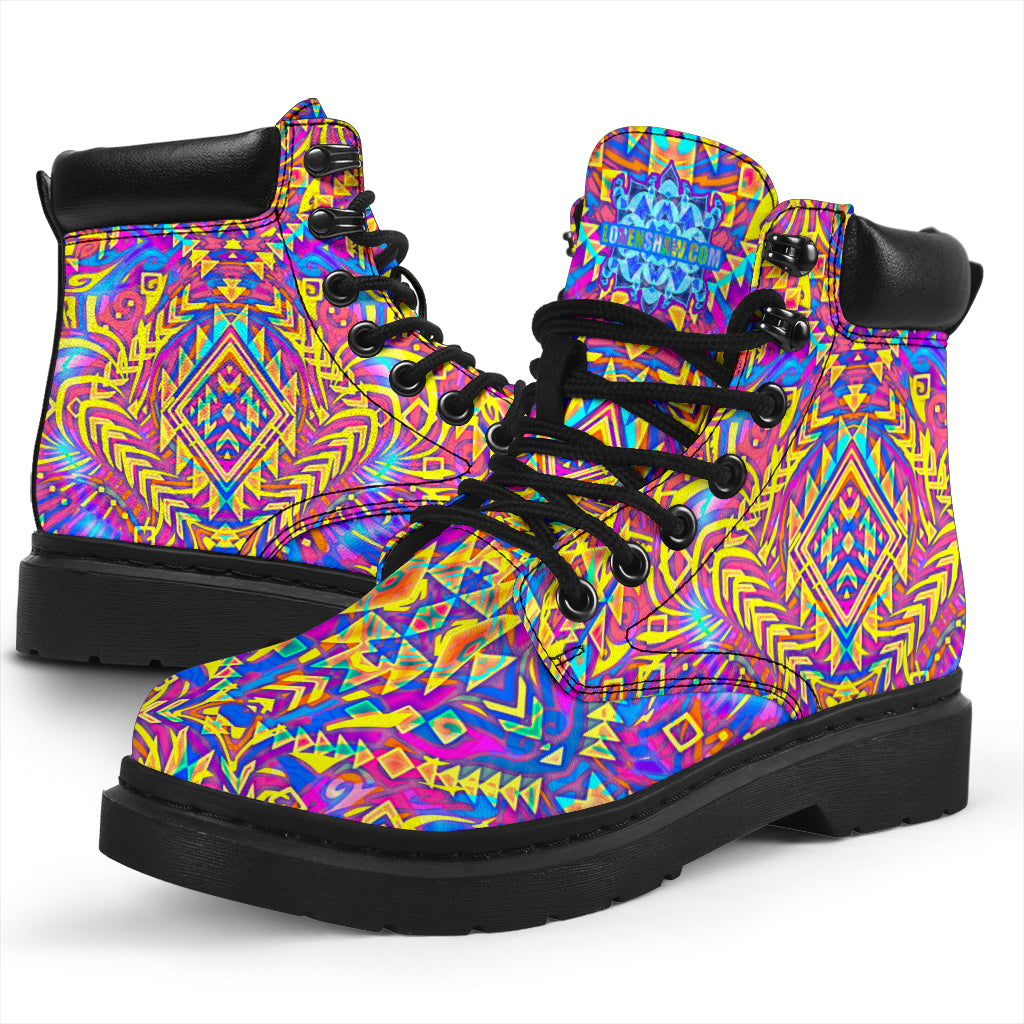 Aztek Psychedelic Boots