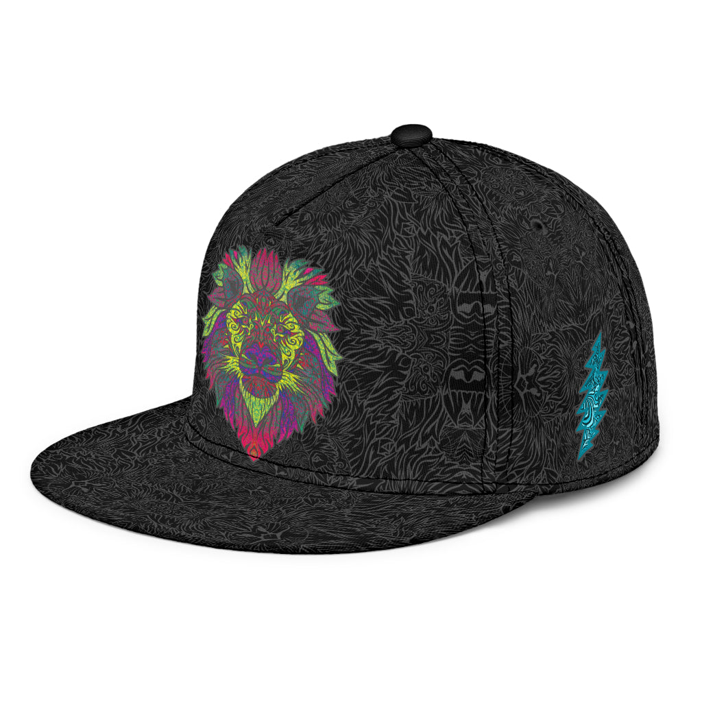 Tribal Lion Snapback Hat