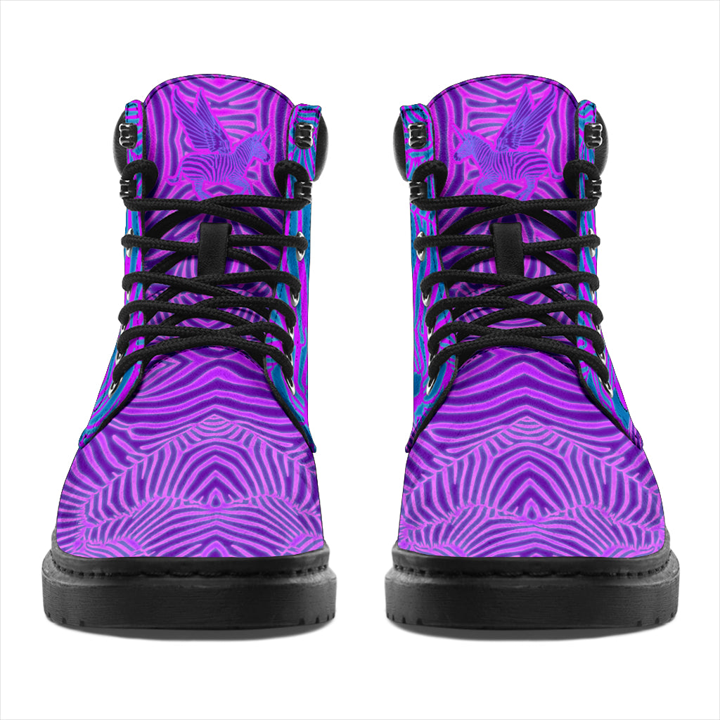 Cheshire Zebra Boots