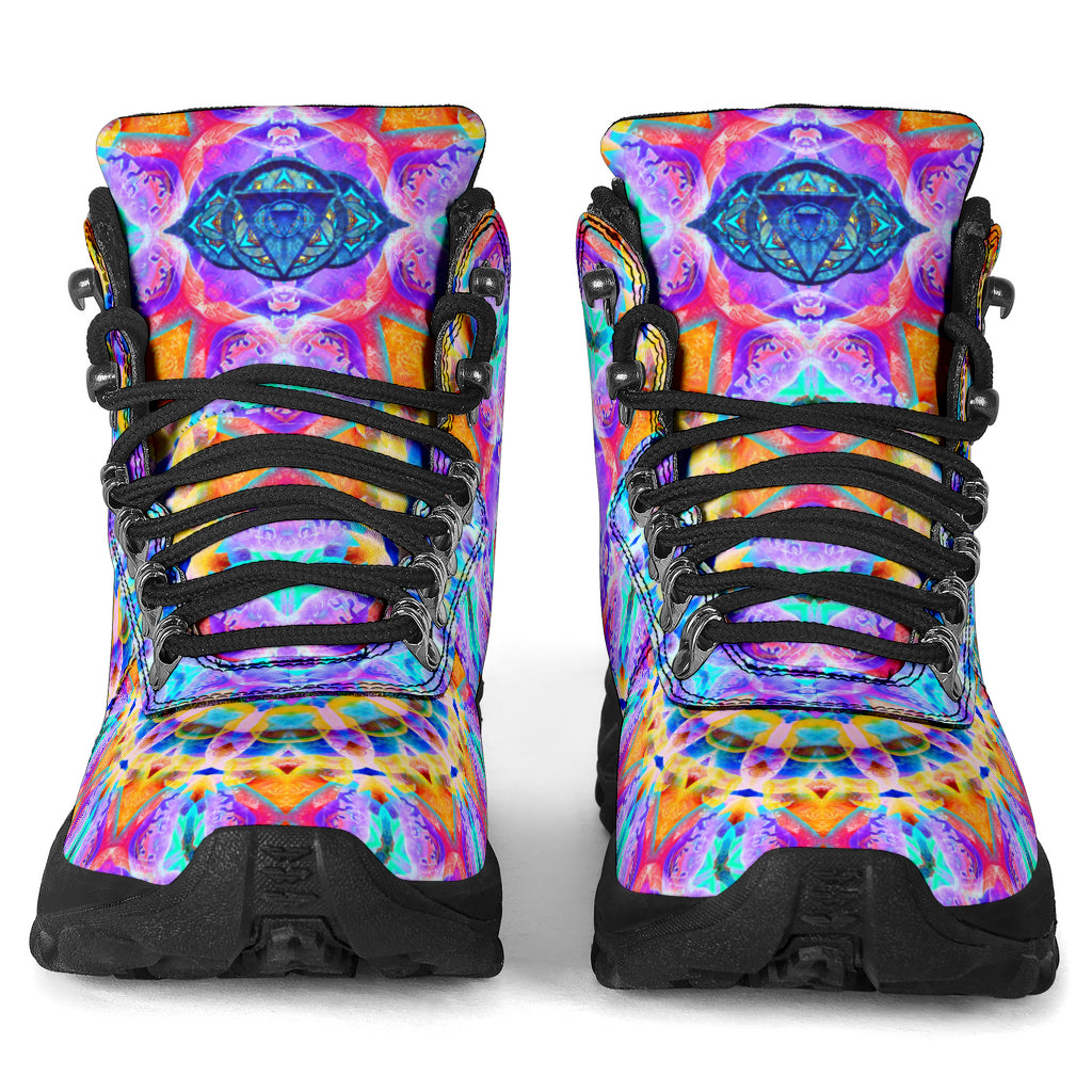 Sunset Mandala Alpine Boots