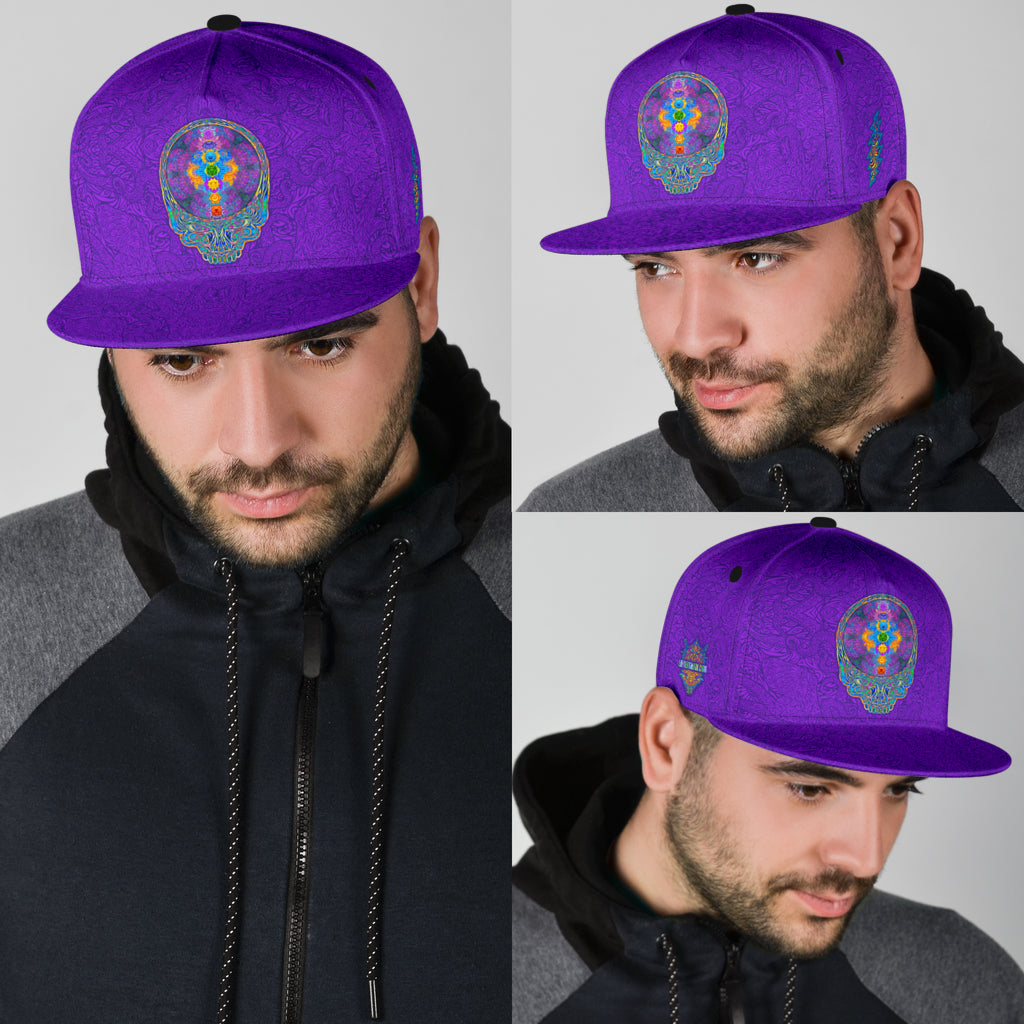 Chakra Stealie Snapback Hat