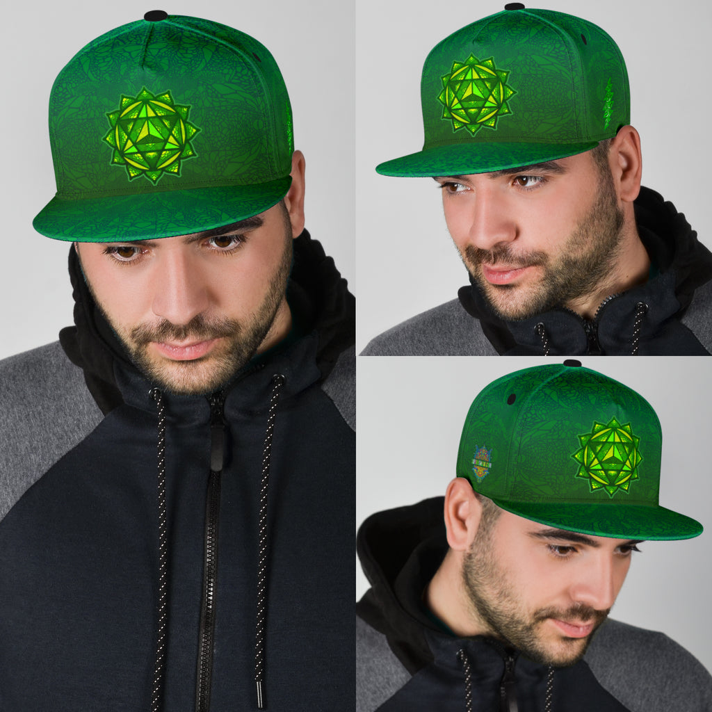Heart Chakra Snapback Hat