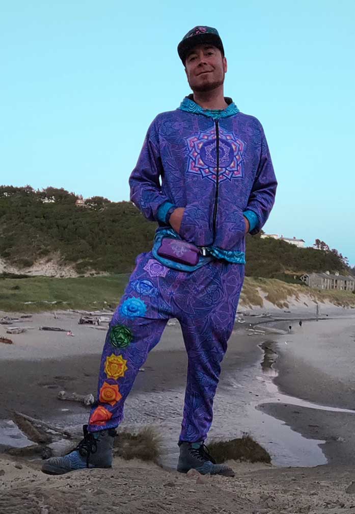Chakra Awakening Zip Up Hoodie