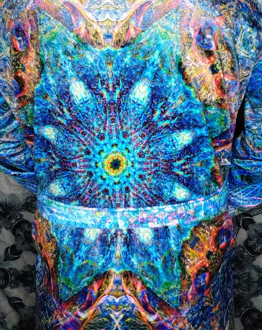 Jupiter Mandala Plush Fleece Robe