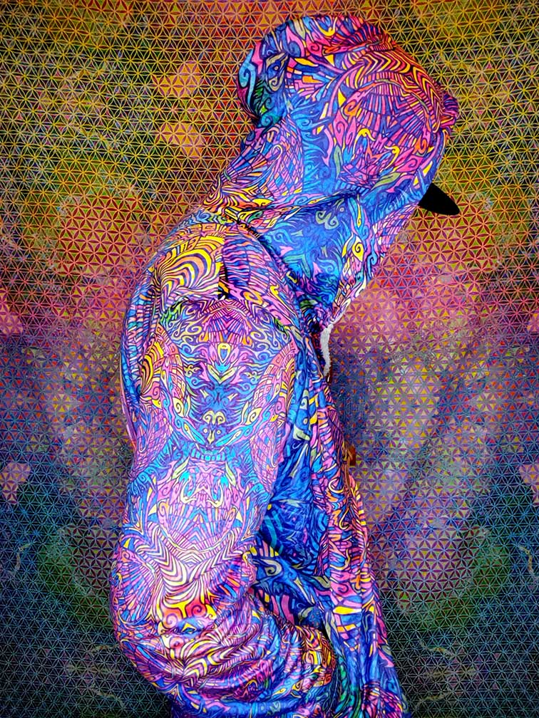 Metatron's Cube Festival Cloak