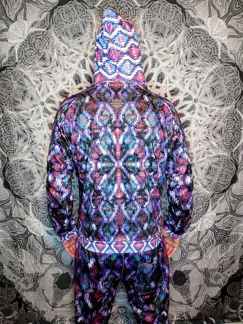 Navajo Sunset Zip Up Hoodie