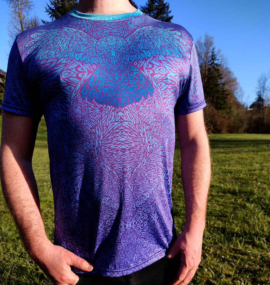 Violet Owl T-shirt