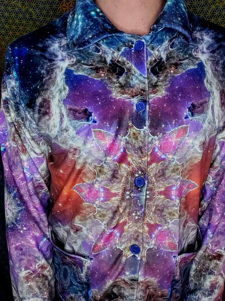 Space Cadette Velvet Lounge Suit
