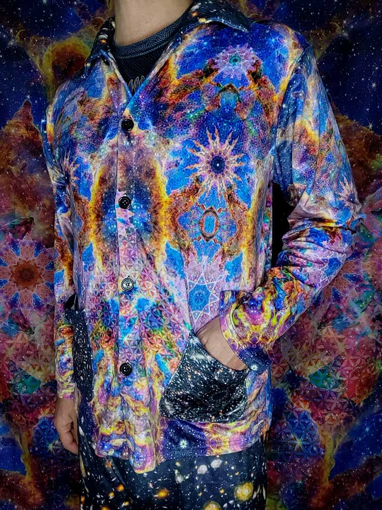 Pillars of Creation Velvet Lounge Suit