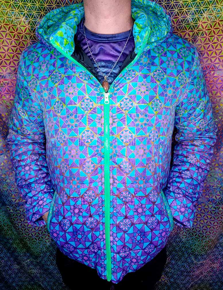 Tesseract Tellus Hooded Puffer Jacket