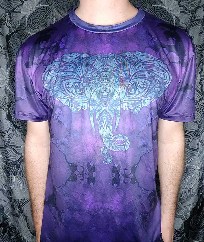 Purple Elephant T-shirt