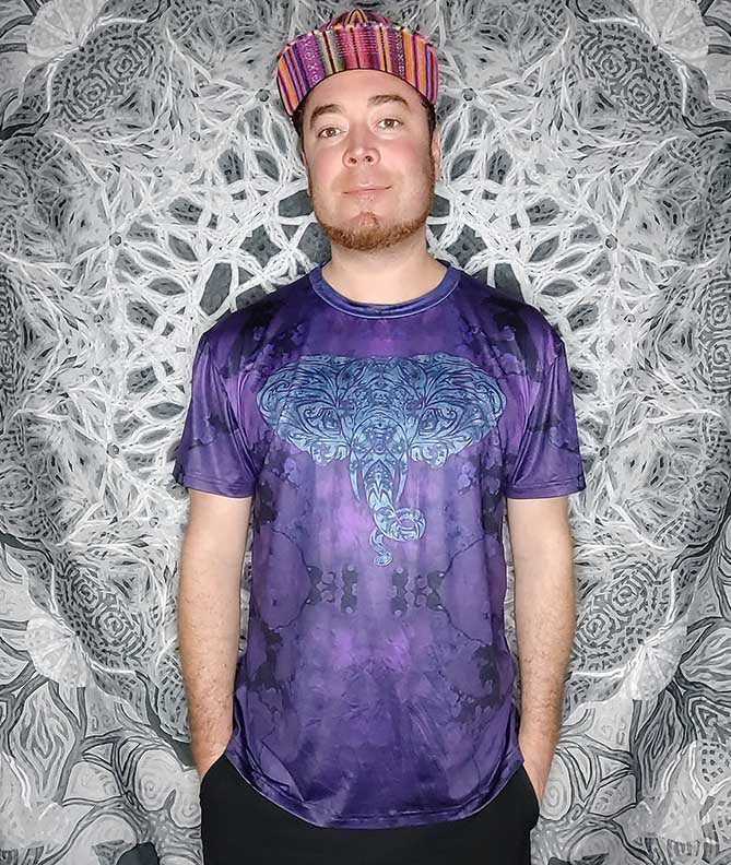 Purple Elephant T-shirt
