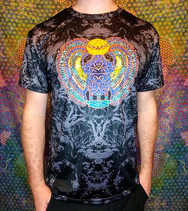 Winged Scarab of the Nile T-shirt