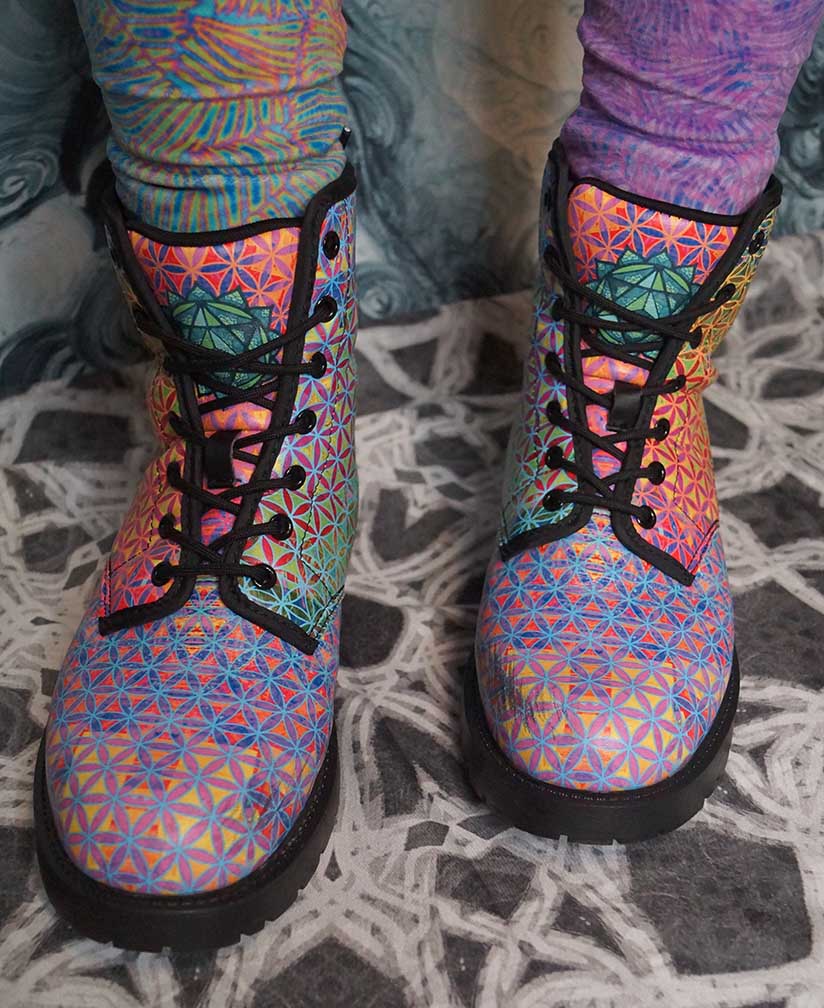 Flower of Life Boots