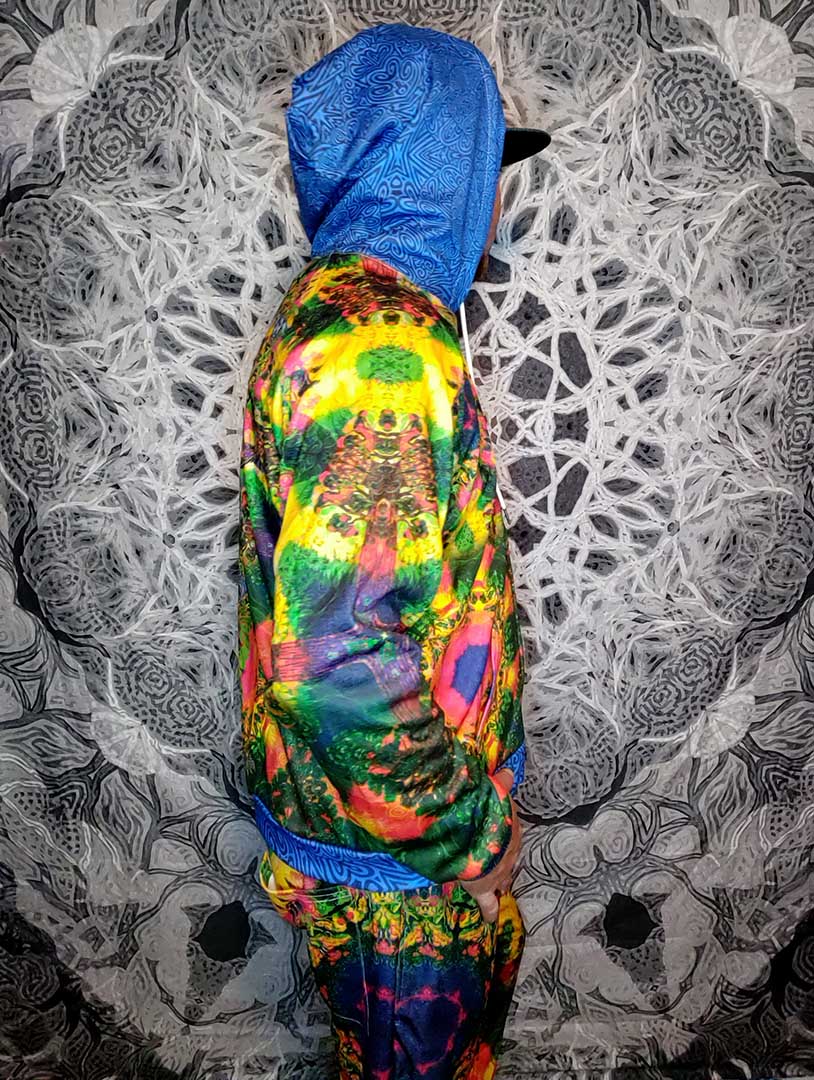 PNW Tribal Totem Zip Up Hoodie