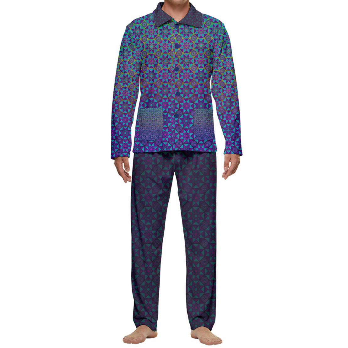 Tesseract Velvet Lounge Suit