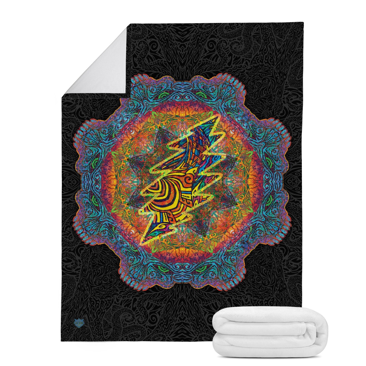 Stealie Mandala Micro Fleece Blanket