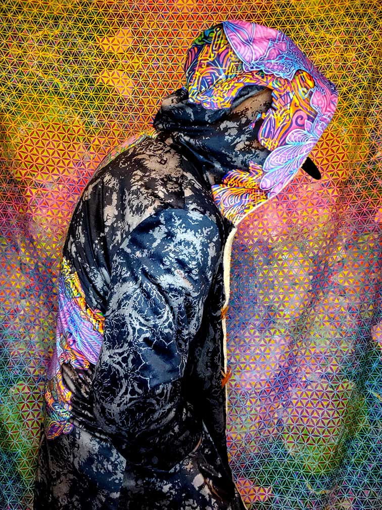 Mayan Warrior Festival Cloak