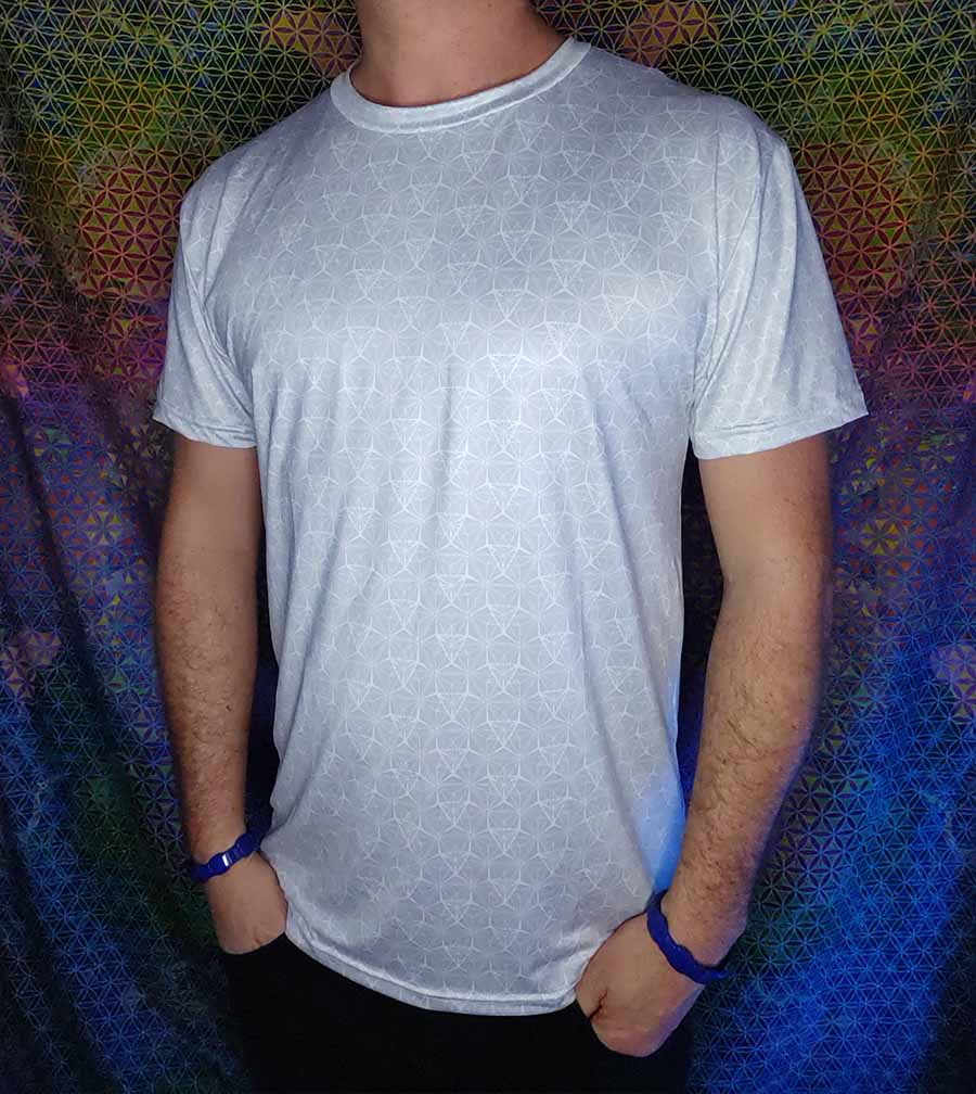 Vector Equilibrium Blanco T-Shirt