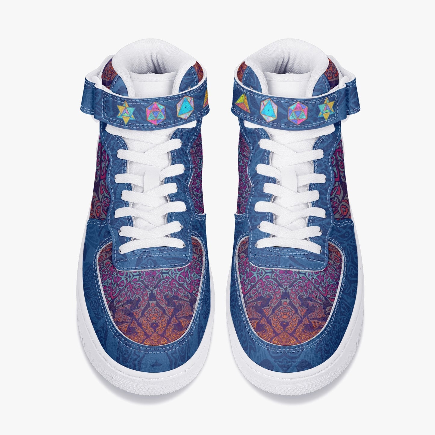 Salmon Medicine High-Top Sneakers