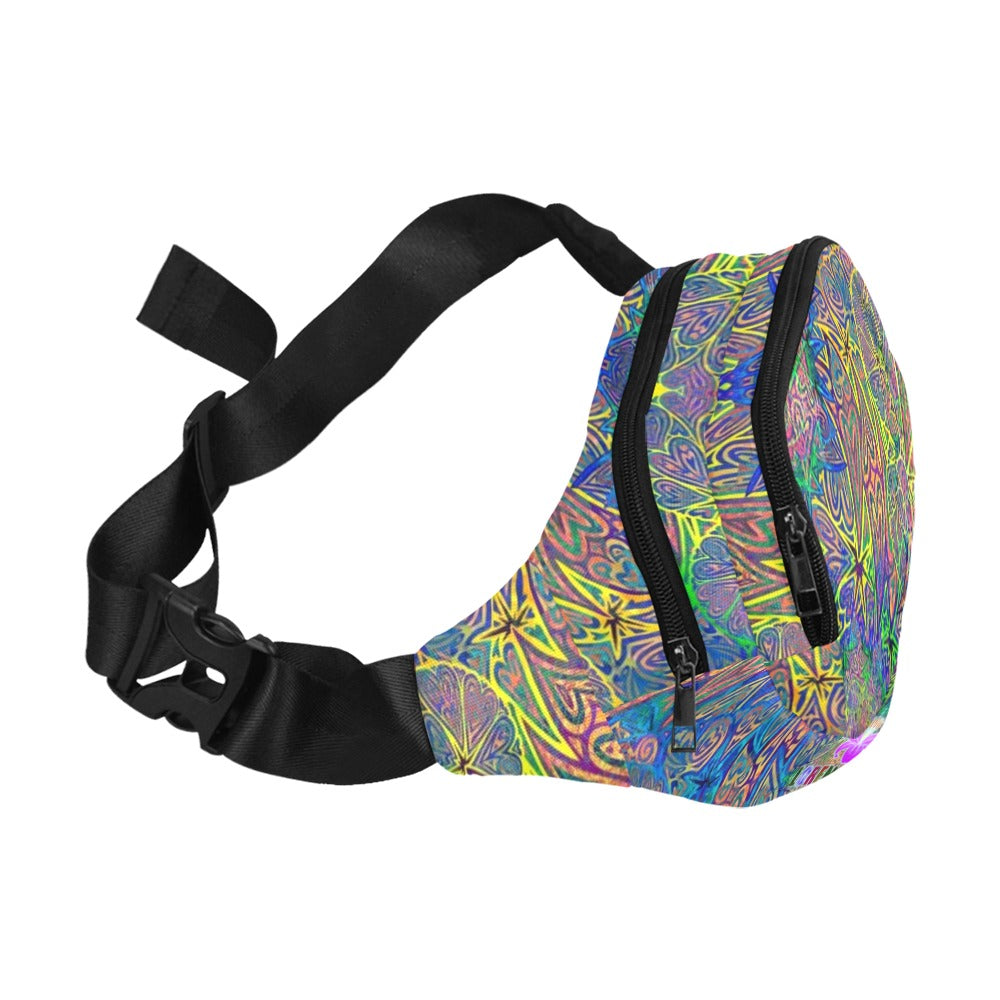 Lightning Heart Fanny Pack