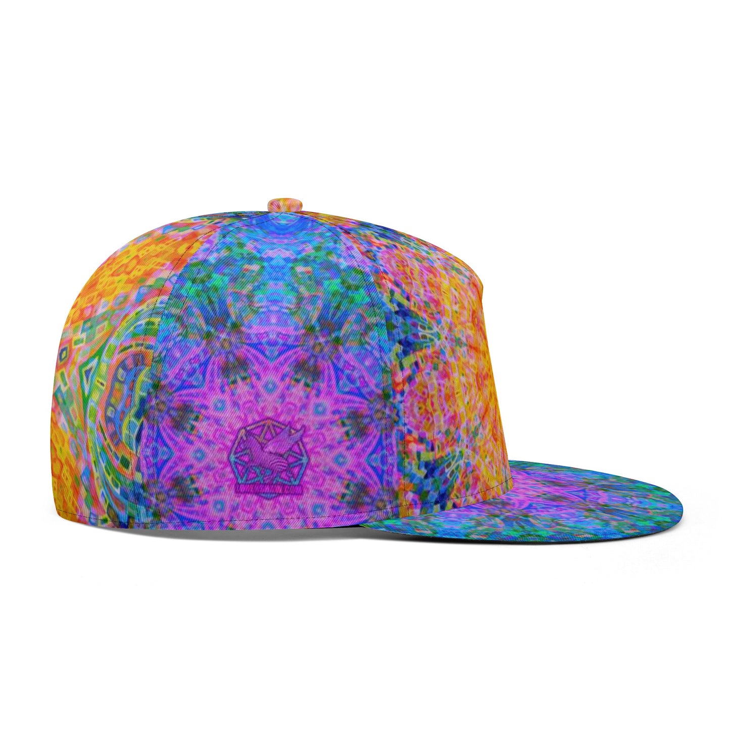 Travelling Waves Psychedelic Snapback Hat