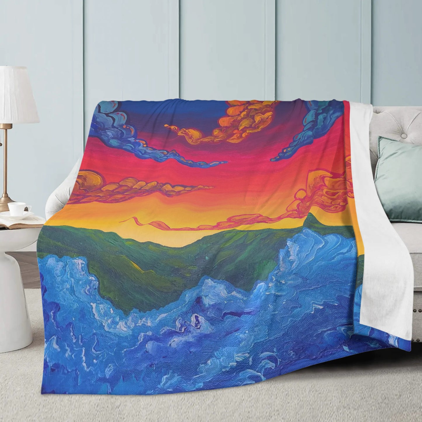 Aquifer Plush Fleece Blanket