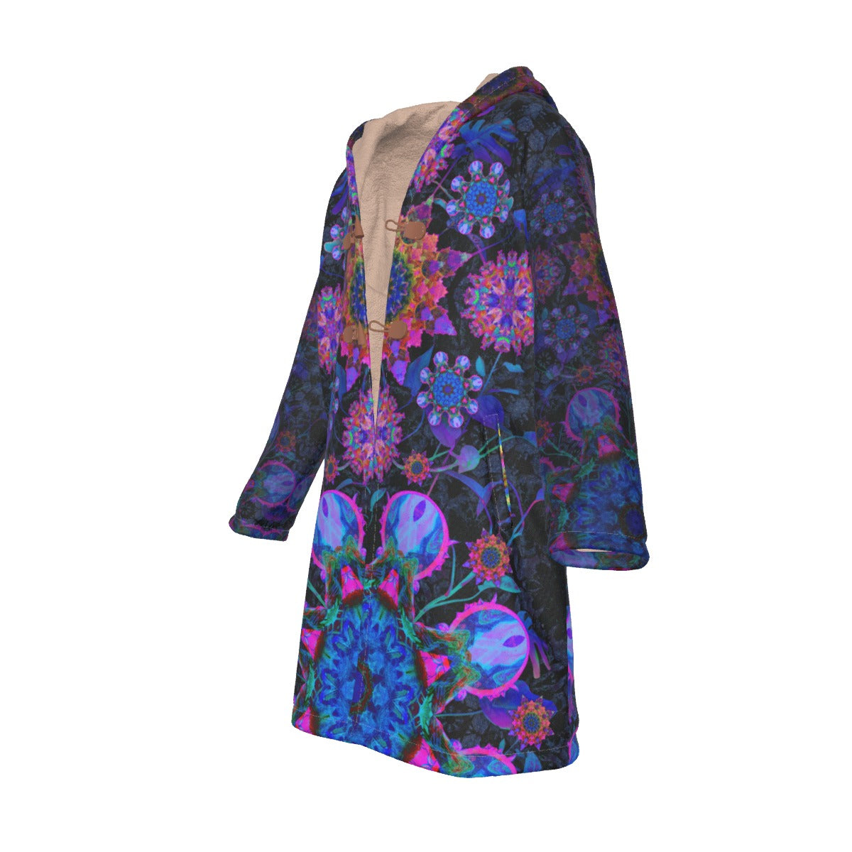 Cosmic Flower Jungle Style 2 Festival Cloak