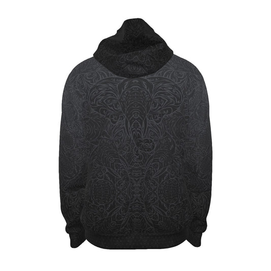 Tribal Elephant Premium Zip Hoodie