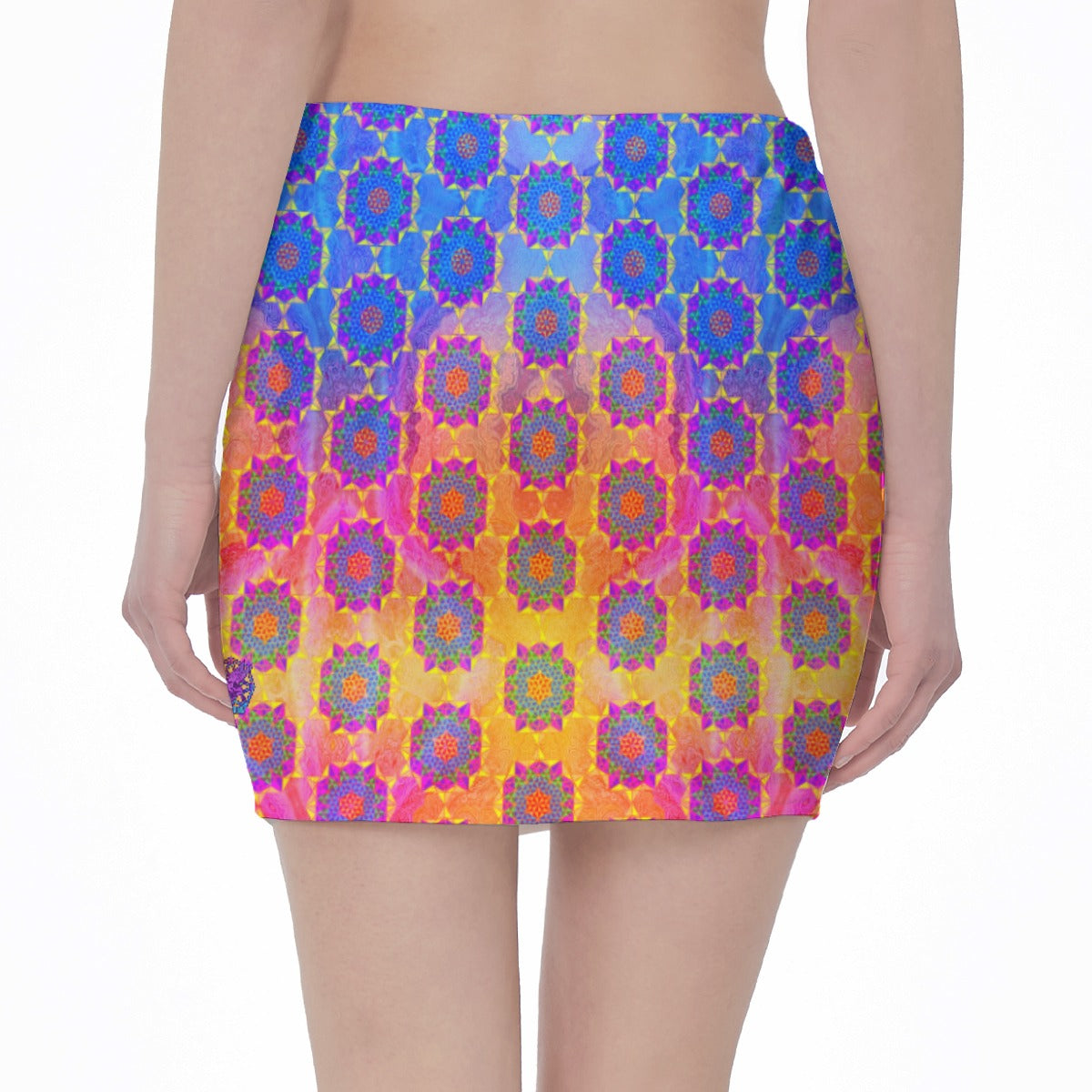 64 Point Star Tetrahedron Hip Skirt